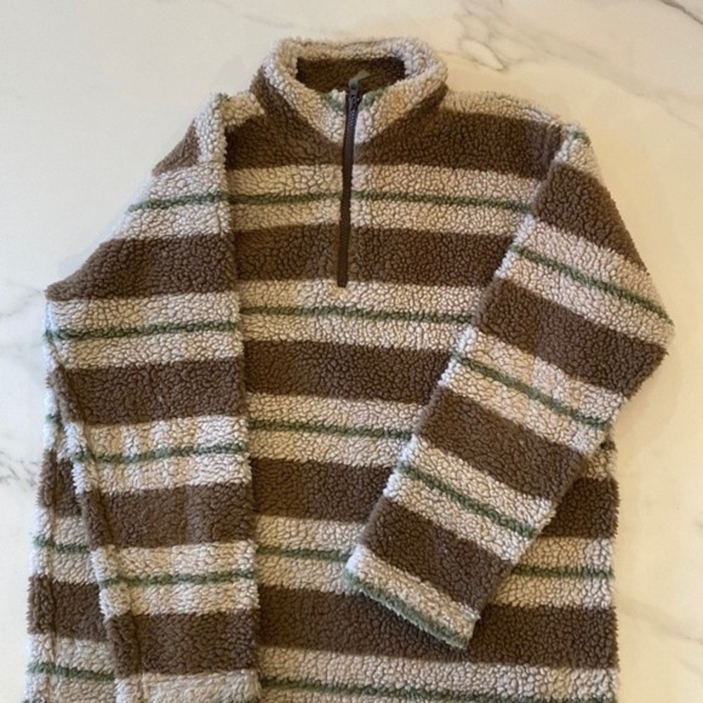 Kid’s Mini Boden - “Sherpa” pull over sweater